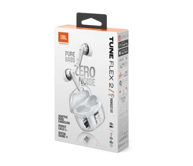 JBL Tune Flex 2 Ghost White - 1263240 - zdjęcie 10